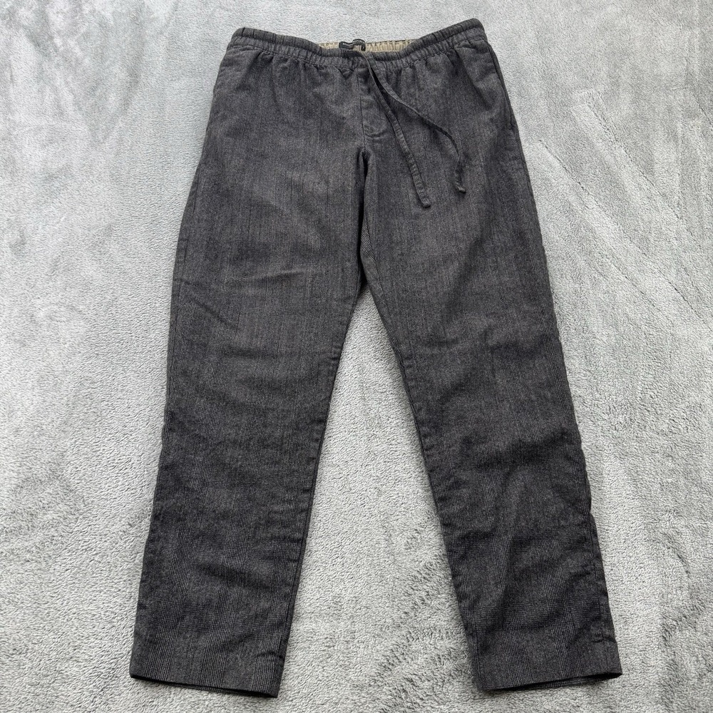 Banana Republic Pants Men's M Gray Wool Vitale Barberis Canonico Flannel 120's